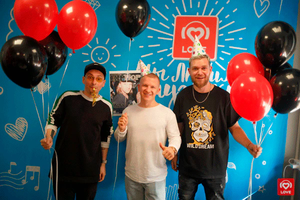 Пашу отпраздновал день рождения в эфире Love Radio